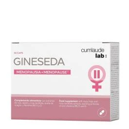 CUMLAUDE Lab menopauzės metu GINESEDA su sojų izofl. kaps., N30