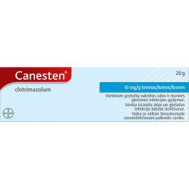 CANESTEN 10 mg/g kremas 20 g
