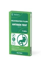 Helicobacter Pylori testas, 1 vnt. Testera