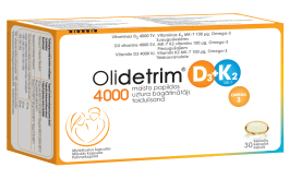 Olidetrim® 4000 D3 + K2 Omega-3 N.30