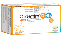 Olidetrim® 4000 D3 + K2 Omega-3 N.30