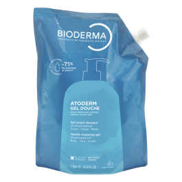 BIODERMA ATODERM GEL DOUCHE ECOREFILL prausiklis sausai odai 1L