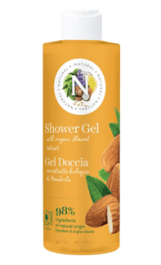NATURAL dušo gelis su migdolų ekstraktu, 400 ml