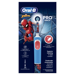 ORAL B Elektrinis dantų šepetėlis Vitality Pro Kids (3+ metų), Spiderman, N1