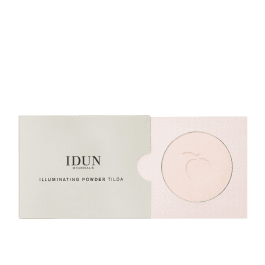 IDUN Minerals kompaktinė pudra suteikianti švytėjimo Tilda Nr. 1522, 3,5 g