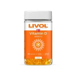LIVOL EXTRA Vitaminas D 4000 TV, N120