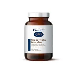 BIOCARE Slippery Elm Intensive milteliai, 75 g