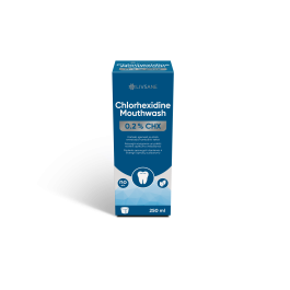 LIVSANE burnos skaliklis su 0,2% chlorhexidinu, 250 ml