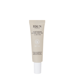 IDUN Minerals SKIN TINT drėkinamasis veido kremas su atspalviu SPF 30, Light/Medium Neutral Nr. 1418, 27 ml