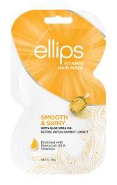ELLIPS plaukų kaukė „Smooth & Shiny“ 20 g