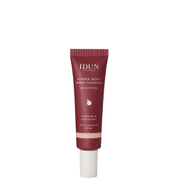 IDUN Minerals Hydra Soft skystas mineralinis makiažo pagrindas Nr. 1254 Signe Light Neutral, 30 ml