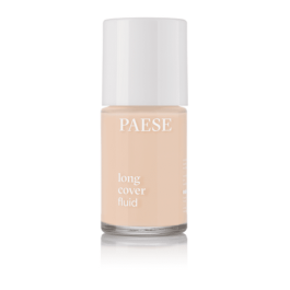 PAESE Long Cover Fluid Liquid ilgai dengiantis skystas makiažo pagrindas, 0 spalva, 30 ml