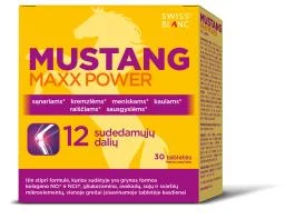 MUSTANG MAXX POWER tabletės, N30