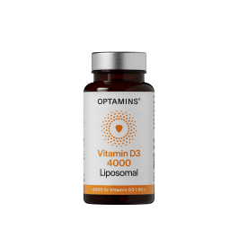 OPTAMINS liposominis vitaminas D3, 4000TV, N60