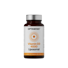 OPTAMINS liposominis vitaminas D3, 4000TV, N60