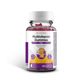 LIVSANE kids multivitaminai guminukai, N60