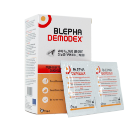 BLEPHADEMODEX valomosios akių vokų servetėlės , N30