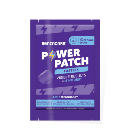 BENZACARE Power Patch Fast Fix pleistrai kylantiems spuogams, N36