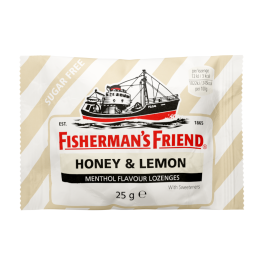 FISHERMANS FRIEND pastilės (medaus, citrinų sk.), 25 g