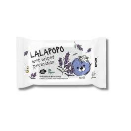 K-MOM Lalapopo organiškos drėgnos servetėlės PREMIUM, 20 vnt.