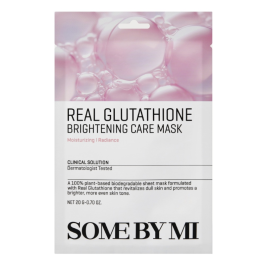 SOME BY MI Real Glutathione Brightening Care Mask lakštinė veido kaukė su glutationu, 20 g