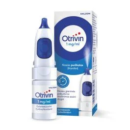 OTRIVIN 0.1% MD nosies purškalas, 10 ml
