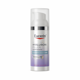 EUCERIN Hyaluron-Filler + Longevity Epigenetic naktinis veido kremas su Epicelline® ir hialurono rūgštimi, 50 ml