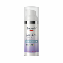 EUCERIN Hyaluron-Filler + Longevity Epigenetic naktinis veido kremas su Epicelline® ir hialurono rūgštimi, 50 ml