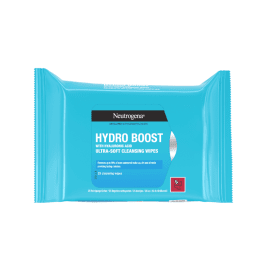 NEUTROGENA Hydro Boost ypač švelnios valomosios servetėlės, N25
