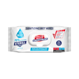 GOWIPES Steril BIO Drėgnos antibakterinės servetėlės, N50
