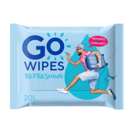 GOWIPES Refreshing Drėgnos servetėlės 1 pak., N20