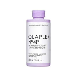 OLAPLEX No.4P Blonde Enhancer tonuojantis šampūnas šviesintiems plaukams, 250 ml