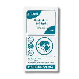 TESTERA Hantaviruso IgG/IgM antikūnų greitasis testas, N1