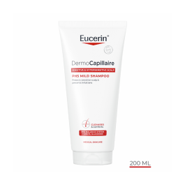 EUCERIN pH5 švelnus šampūnas jautriai galvos odai, 200 ml
