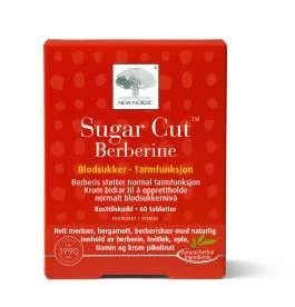 NEW NORDIC Sugar Cut Berberine, N60