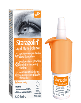 STARAZOLIN Lipid Multi Balance akių lašai, emulsija 10ml