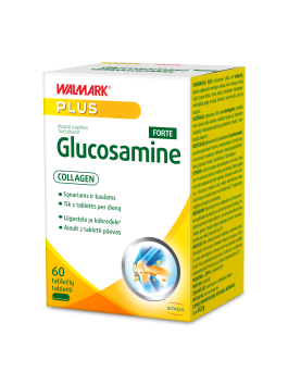 WALMARK tabletės Glucosamine + Collagen FORTE N60