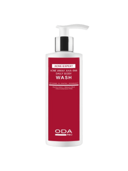 ODA PRO AHA-BHA kasdienis kūno prausiklis spuogų kontrolei 200ml