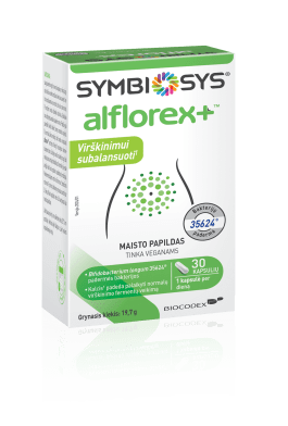 SYMBIOSYS ALFLOREX + kapsulės, N30