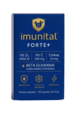 IMUNITAL FORTE+ kapsulės N30