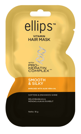 ELLIPS plaukų kaukė „Smooth & Silky Pro Keratin“ 18 g