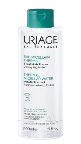 URIAGE, valomasis micelinis vanduo M/R veido odai, 500ml
