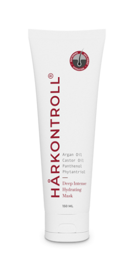 Hårkontroll intensyviai giliuosiuose sluoksniuose drėkinanti kaukė 150 ml