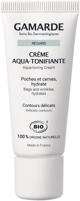 GAMARDE REGARD CREME AQUA TONIFIANTE paakių kremas, 20 g