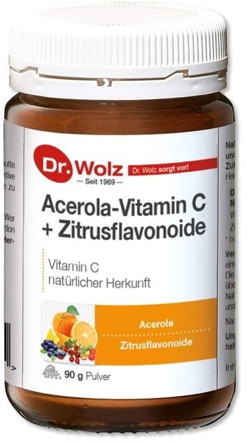 DR. WOLZ Vitamin C + Bioflavonoides, 90 g