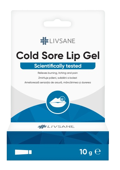 LIVSANE gelis nuo lūpų pūslelinės 10 g