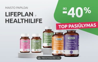 Healthiflife ir Lifeplan iki -40