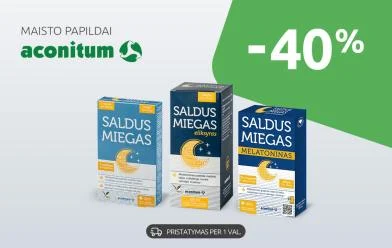 Saldus miegas -40