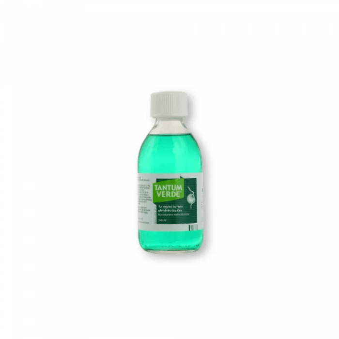 Tantum Verde 1,5 mg burnos gleivinės tirpalas 240 ml