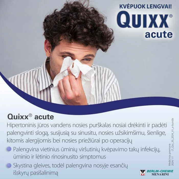 Quixx Acute nosies purškalas 100 ml